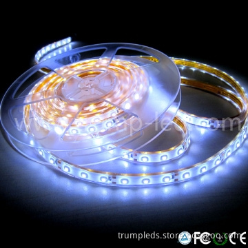 High Lumen SMD 3528 LED Strip Lights 24v IP65 Warm White Connector